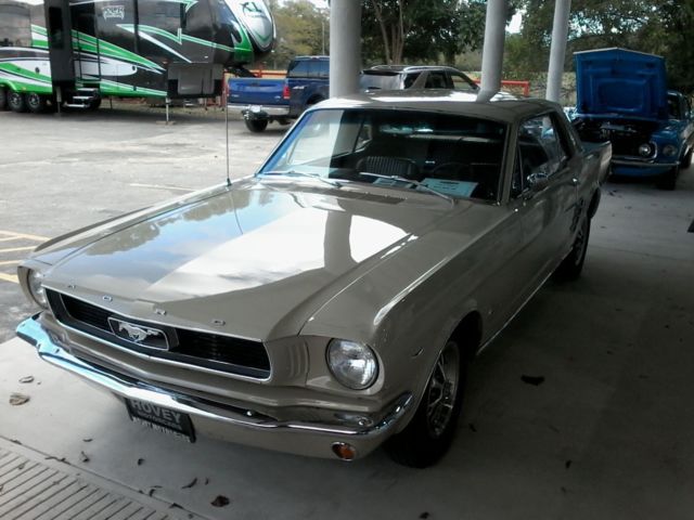 1966 Tan Ford Mustang Coupe