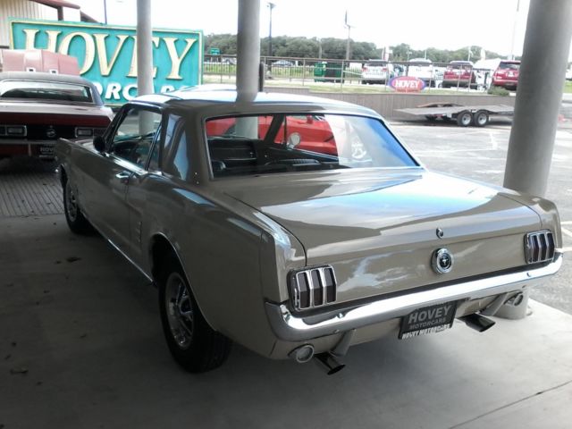 1966 Tan Ford Mustang Coupe