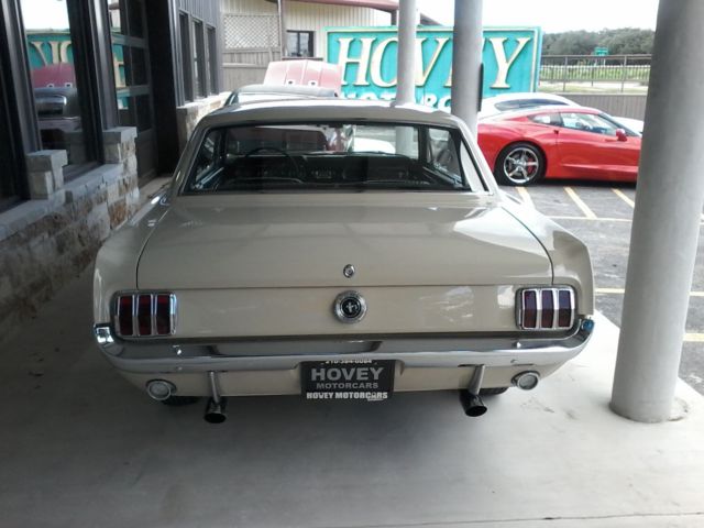 1966 Tan Ford Mustang Coupe