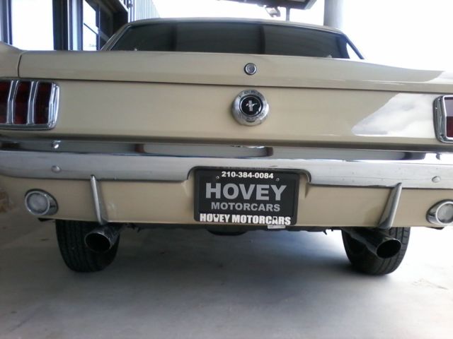 1966 Tan Ford Mustang Coupe