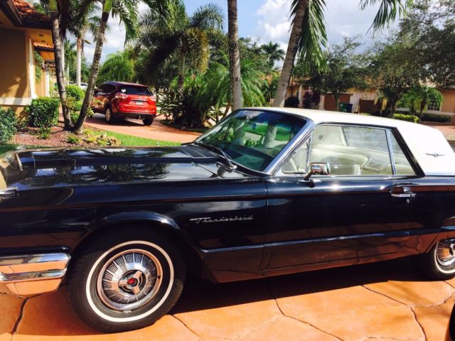 1964 Black Ford Thunderbird
