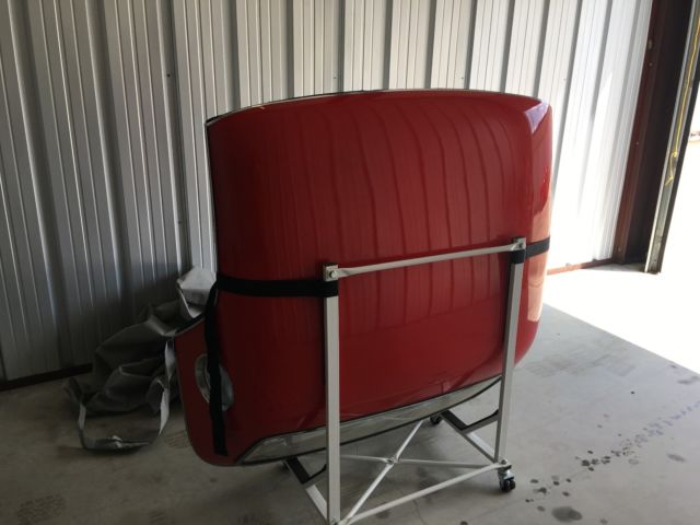 1957 Red Ford Thunderbird Convertible