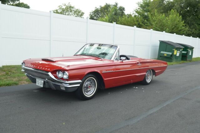 1964 RED Ford Thunderbird Coupe
