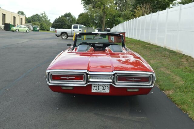 1964 RED Ford Thunderbird Coupe