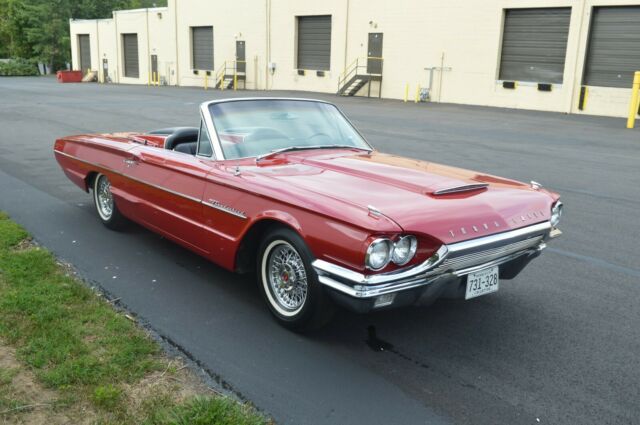 1964 RED Ford Thunderbird Coupe