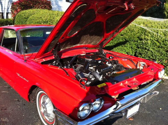 1964 Rangon Red Ford Thunderbird Coupe