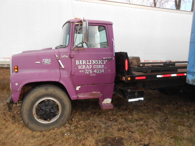1987 maroon Ford Other Pickups truck