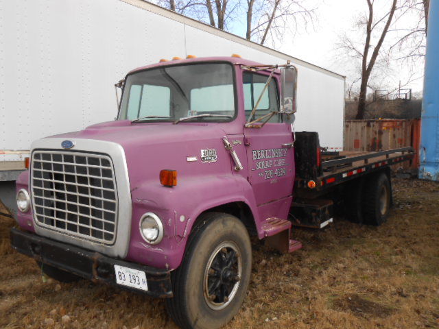 1987 maroon Ford Other Pickups truck