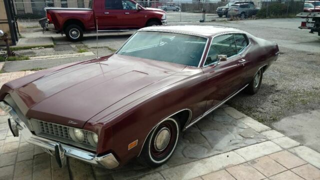 1971 Marron Ford Torino Fastback