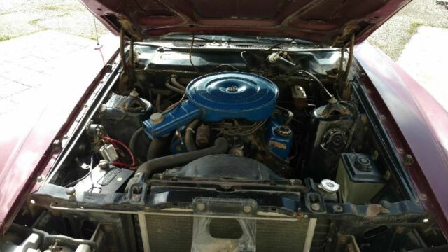 1971 Marron Ford Torino Fastback