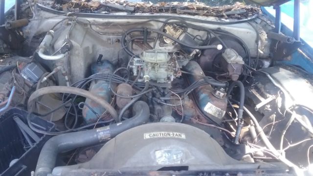 1976 Blue Ford Torino Coupe