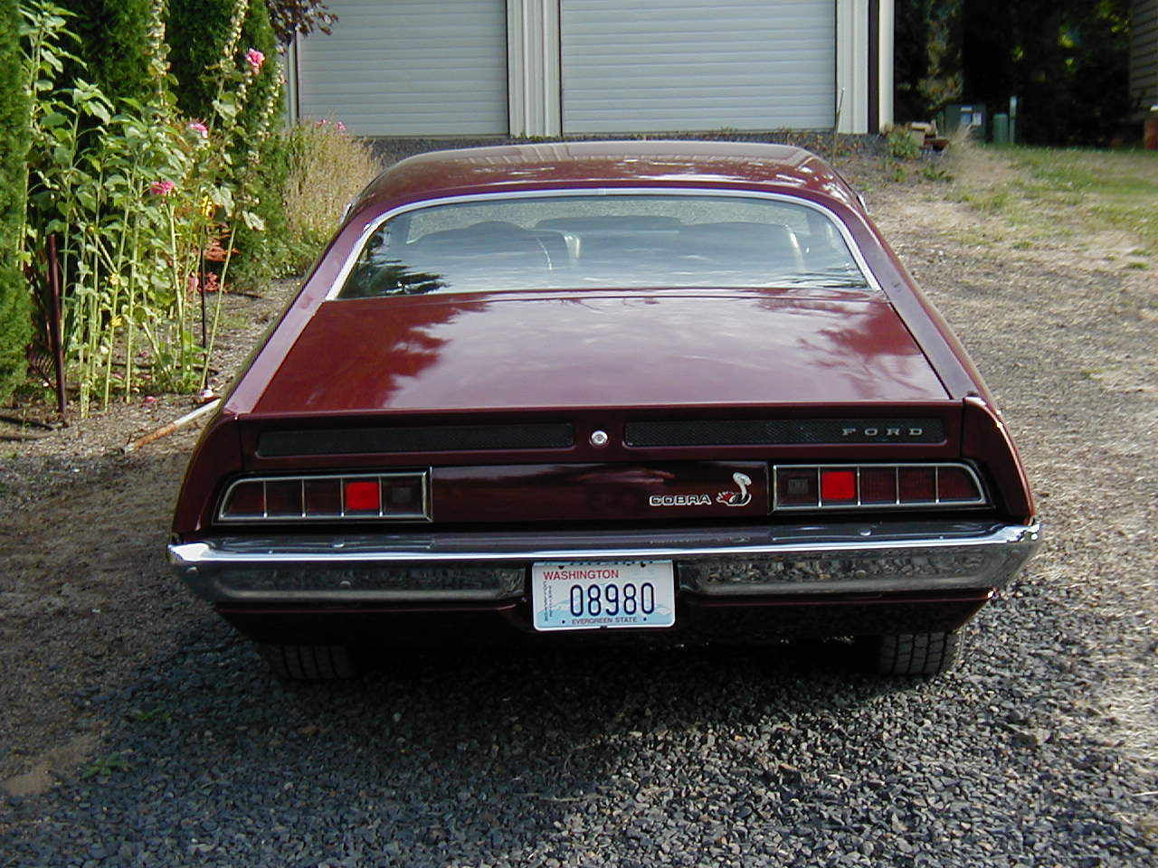 1970 Maroon Ford Torino