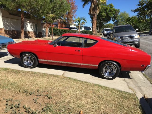 1969 Meadowlark Yellow Ford Torino Fastback