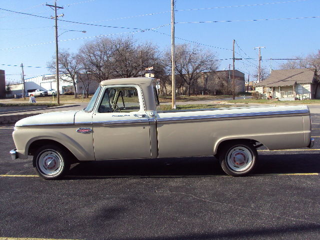 1962 Tan Ford F-100 Extended Cab Pickup