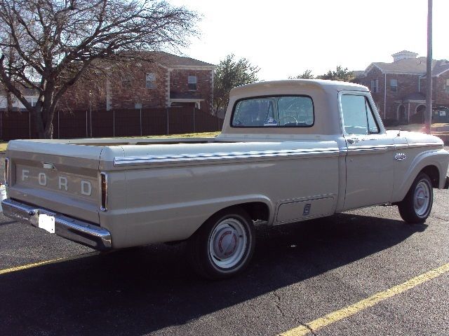 1962 Tan Ford F-100 Extended Cab Pickup