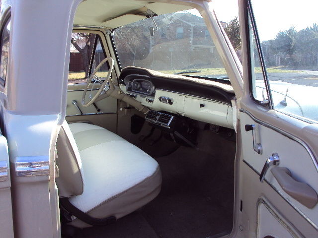 1962 Tan Ford F-100 Extended Cab Pickup