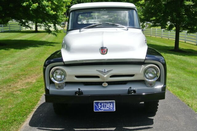 1956 Gray Ford F-100 Cab & Chassis