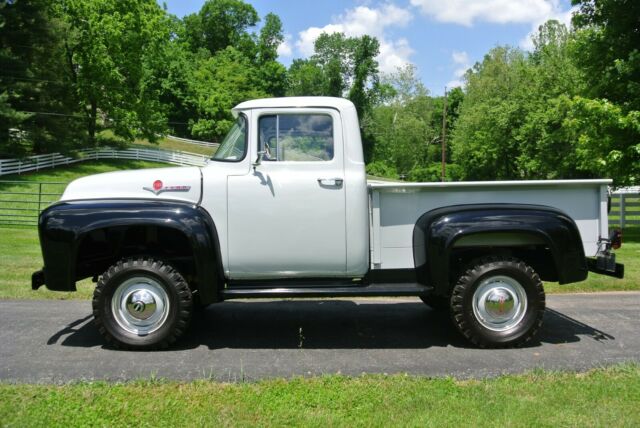 1956 Gray Ford F-100 Cab & Chassis