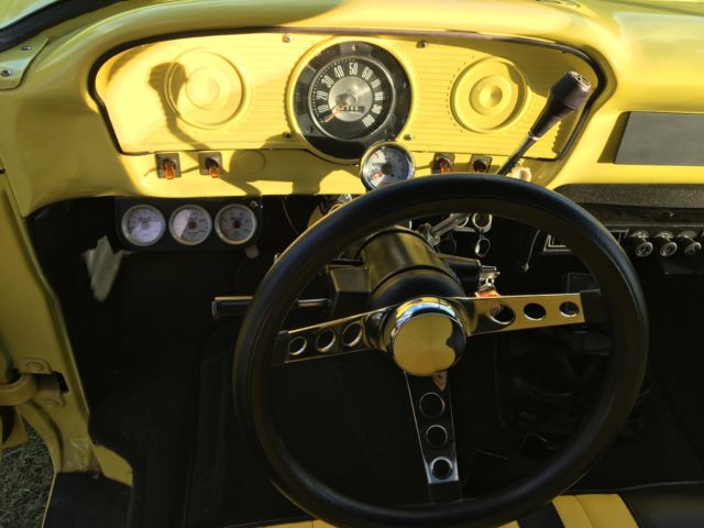 1961 Yellow Ford F-100