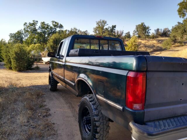1994 Green Ford F-250 Extended Cab Pickup