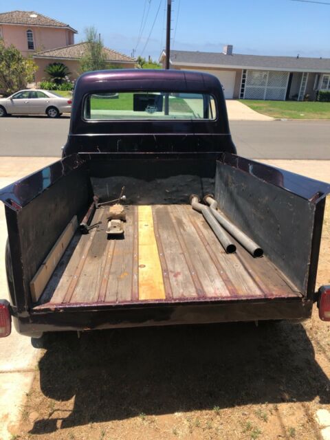 1953 Purple Ford F-100 Standard Cab Pickup