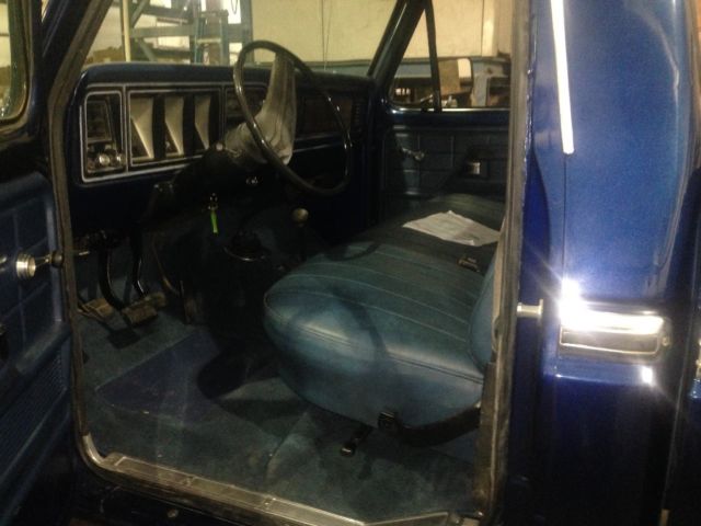 1978 Blue Ford F-250 Ranger , Reg cab and bed
