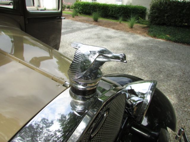 1929 Tan Ford Model A Coupe