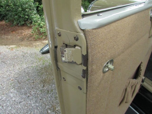 1929 Tan Ford Model A Coupe