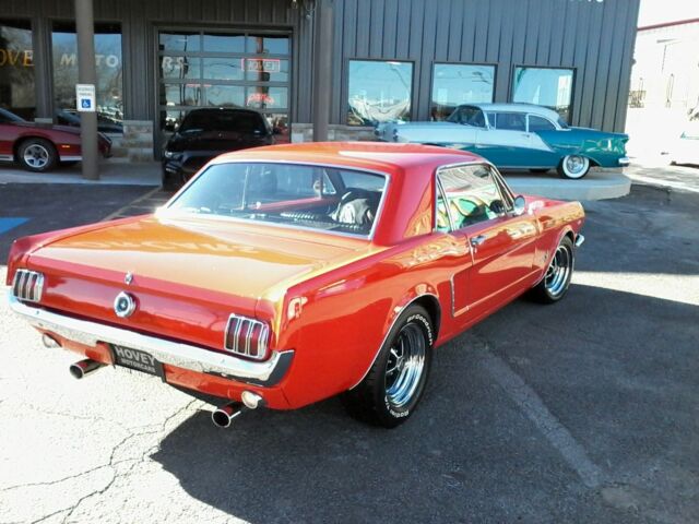 1965 Red Ford Mustang Coupe