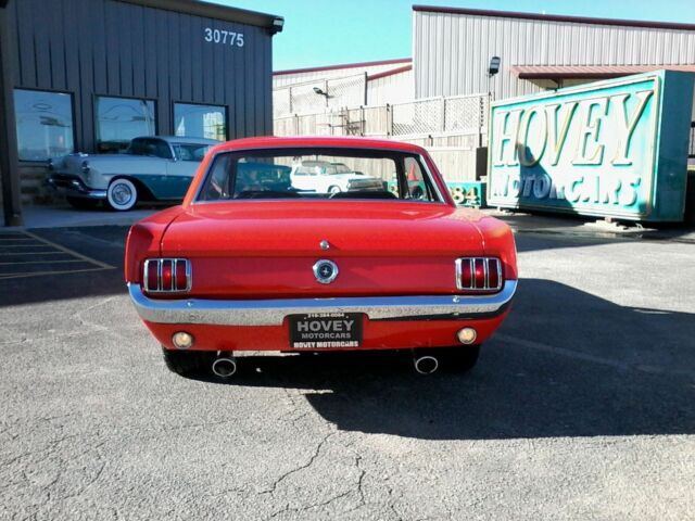 1965 Red Ford Mustang Coupe