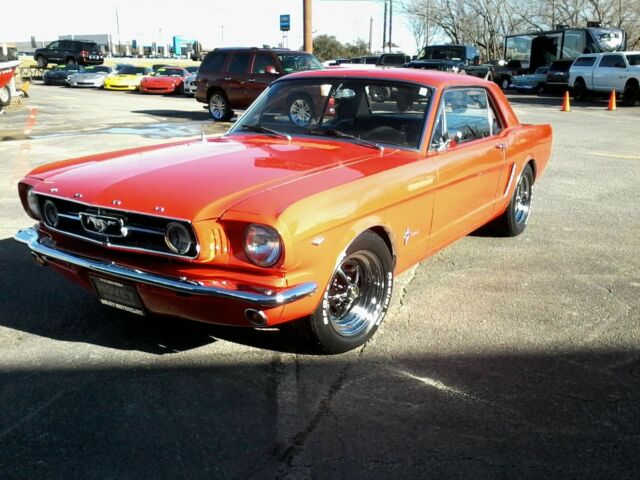 1965 Red Ford Mustang Coupe