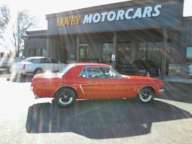 1965 Red Ford Mustang Coupe