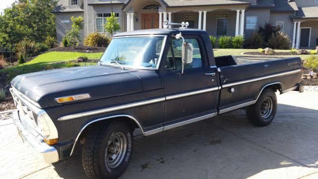 1970 Green Ford F-100 Cab & Chassis