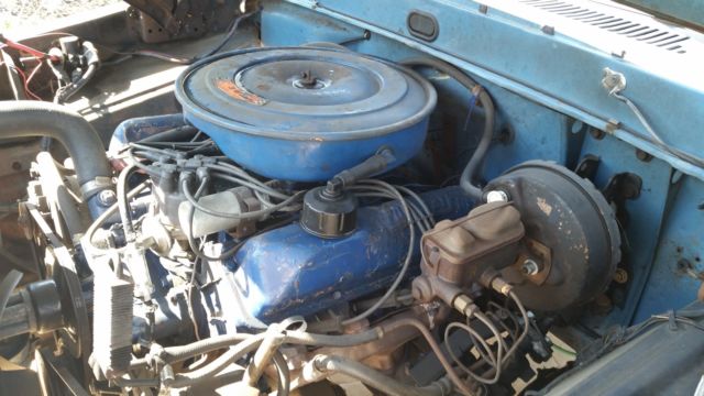 1970 Green Ford F-100 Cab & Chassis