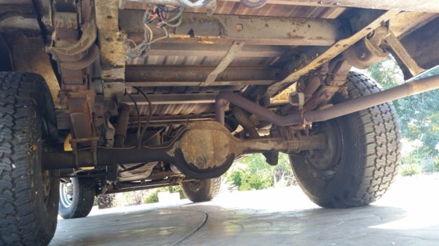 1970 Green Ford F-100 Cab & Chassis