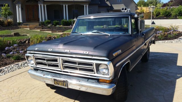 1970 Green Ford F-100 Cab & Chassis