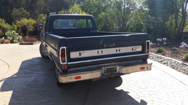 1970 Green Ford F-100 Cab & Chassis