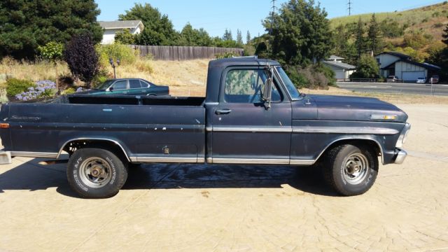 1970 Green Ford F-100 Cab & Chassis