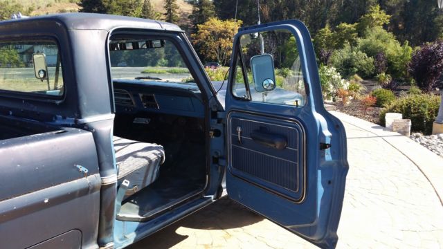 1970 Green Ford F-100 Cab & Chassis