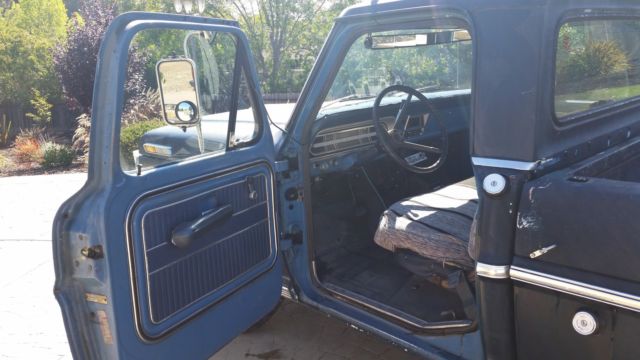 1970 Green Ford F-100 Cab & Chassis
