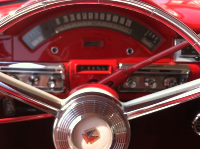 1946 Blue Ford Deluxe Wagon