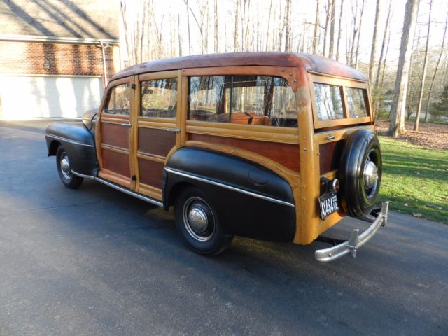 1948 Black Ford WAGON Wagon
