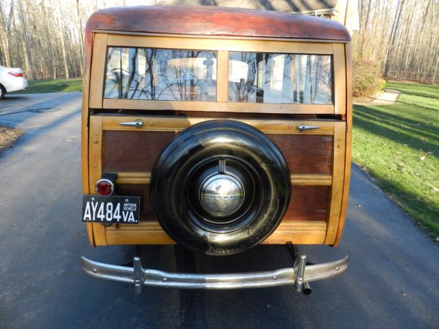 1948 Black Ford WAGON Wagon