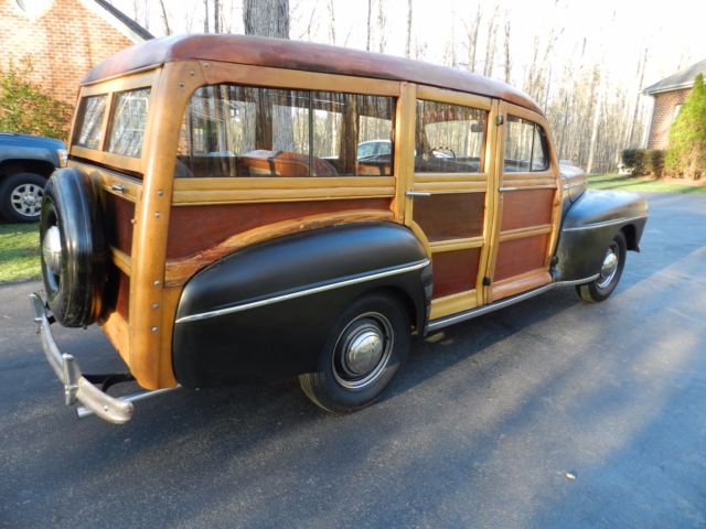 1948 Black Ford WAGON Wagon