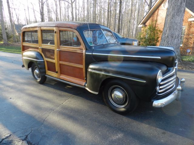 1948 Black Ford WAGON Wagon