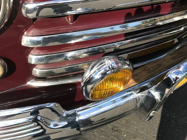 1947 Burgundy Ford Woody SUV