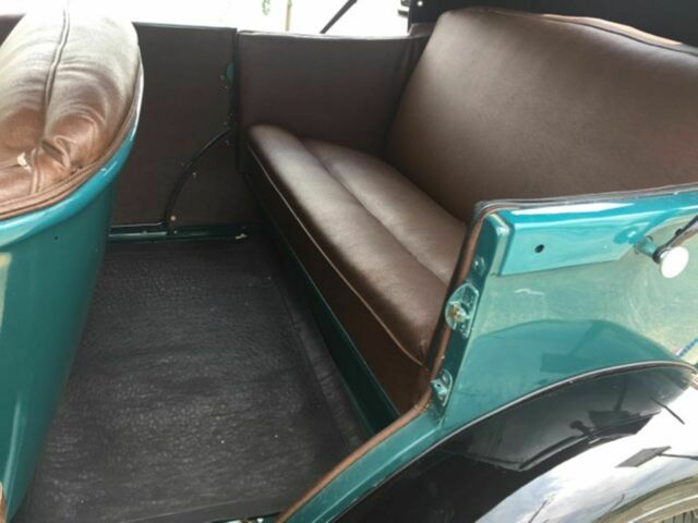 1928 Green Ford Model A Convertible