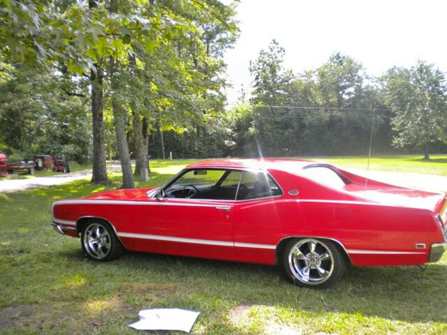 1969 Red Ford Galaxie 2 Door