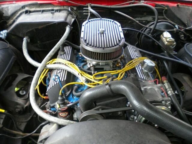 1969 Red Ford Galaxie 2 Door