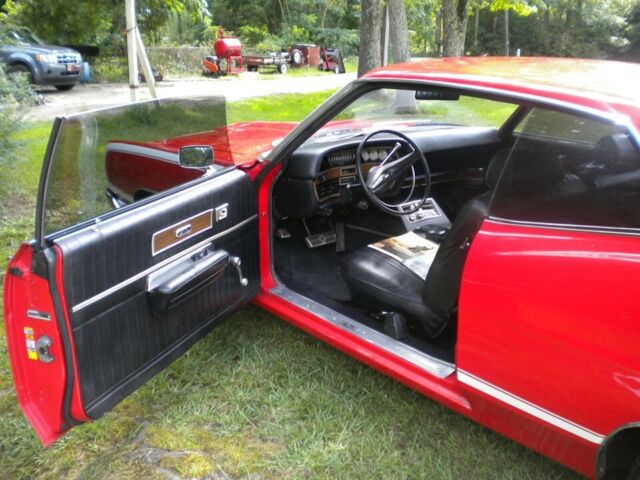 1969 Red Ford Galaxie 2 Door
